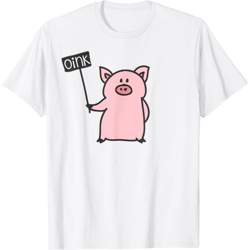 Kaos Anak Cute Pig Oink T-Shirt & Piggy Pajama Piglet Shirt Fashion Baju Atasan Anak Laki Laki Perem