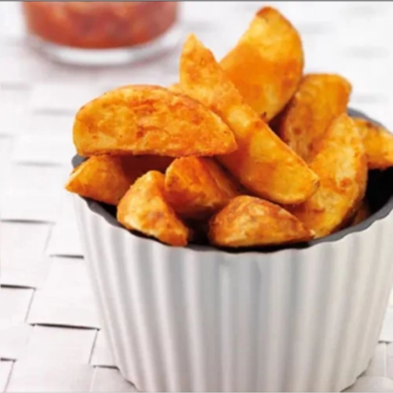 

McCain Spicy Wedges Fries Kentang Goreng 1kg