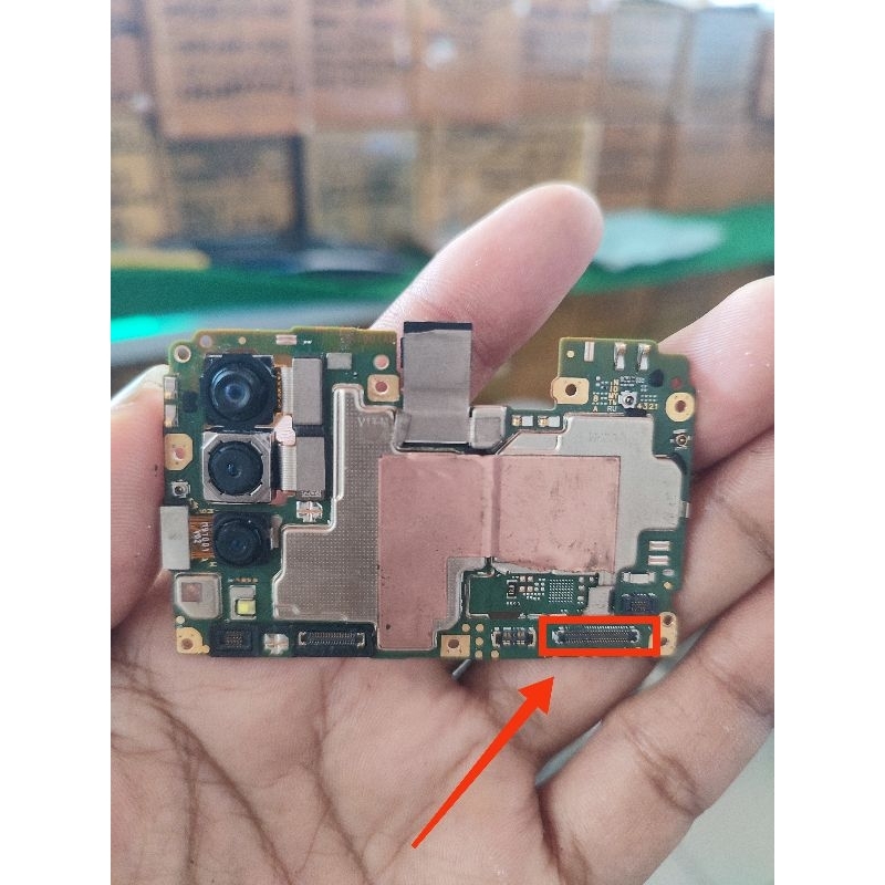 soket flexible cas Vivo y17 2019 / konektor flexible cas Vivo y19