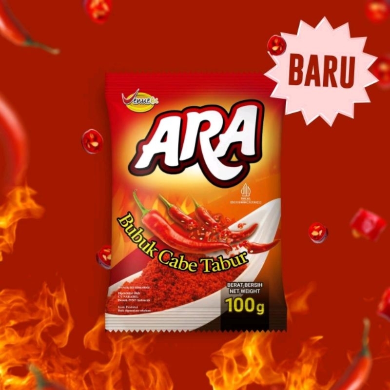 

[100gr] Bumbu Cabe Tabur ARA