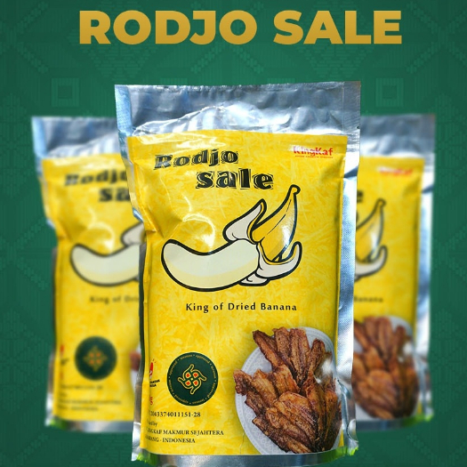 

Rodjo Sale Pisang Sale Tanpa Gula Tanpa Pewarna Organic Snack UMKM Asli Indonesia_Tresnan Approved