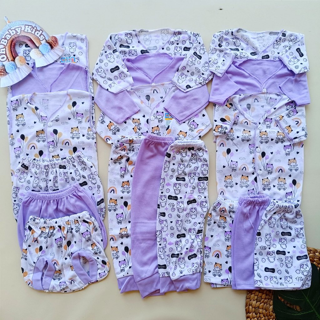 18pcs Baju Bayi Baru Lahir Baju Bayi Newborn