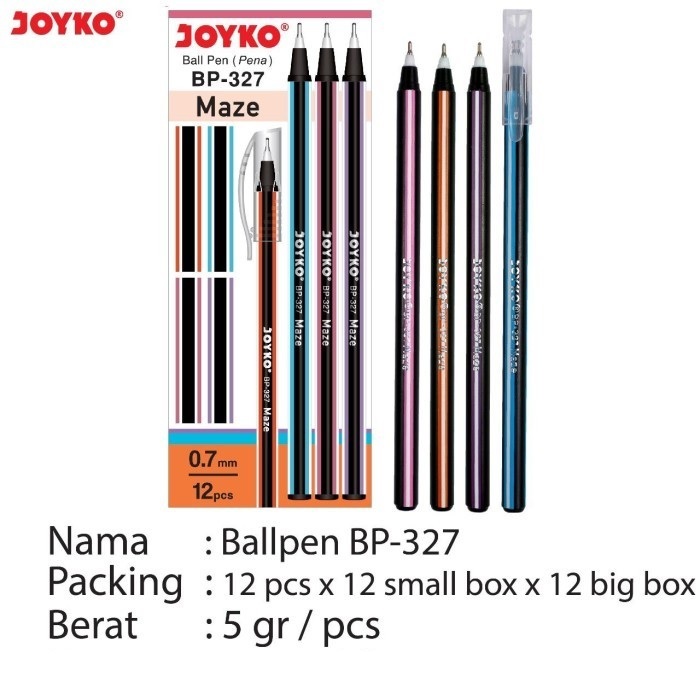 Pulpen Joyko MAZE BP-327