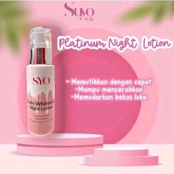 Suyo Night Lotion Platinum