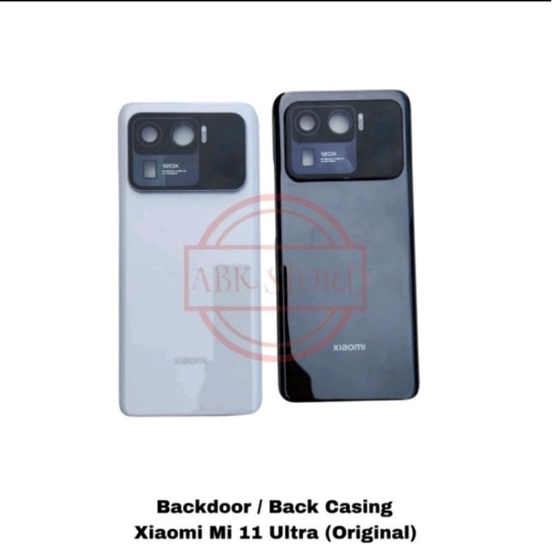 BACKDOOR XIOAMI MI 11 ULTRA BACKCOVER TUTUP BELAKANG CASING TUTUP BATERAI BACK GLASS