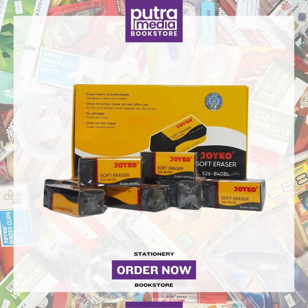 

Pack Penghapus/Eraser Pensil Joyko 526 B40BL