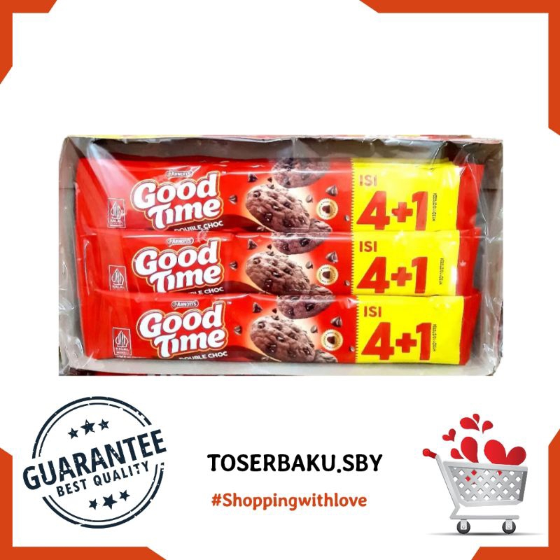 

Good Time Biscuit 1 Pack isi 12 × 26.5g / Biskuit coklat / Snack Chocho cips / Agen Snack Murah Surabaya / Camilan Sehat Murah