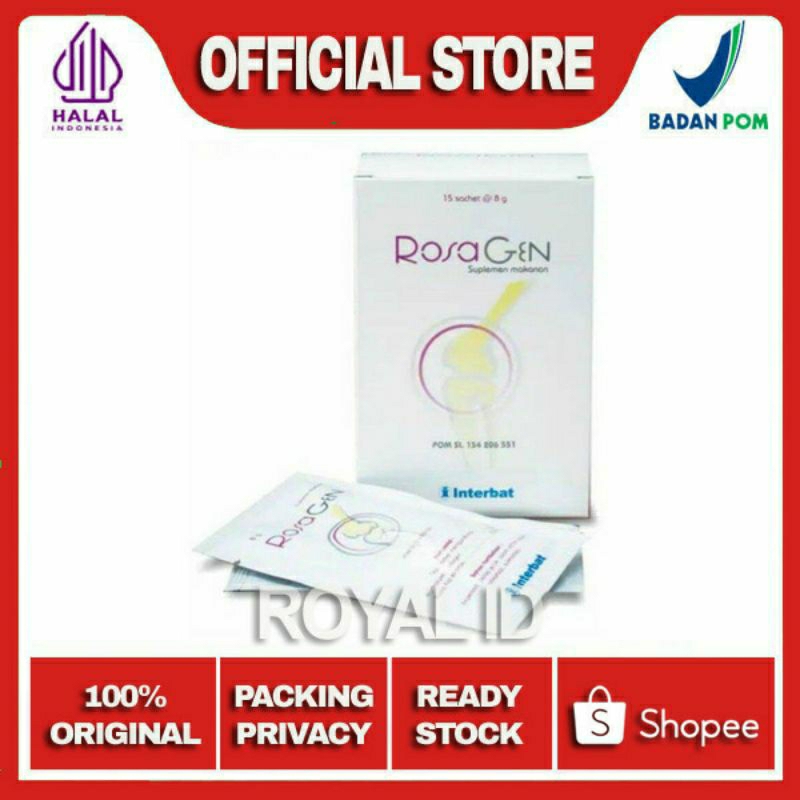 ROSAGEN ® Rosagen Original | Rosagen Asli Suplemen Untuk Memelihara Kesehatan Tulang Dan Persendian