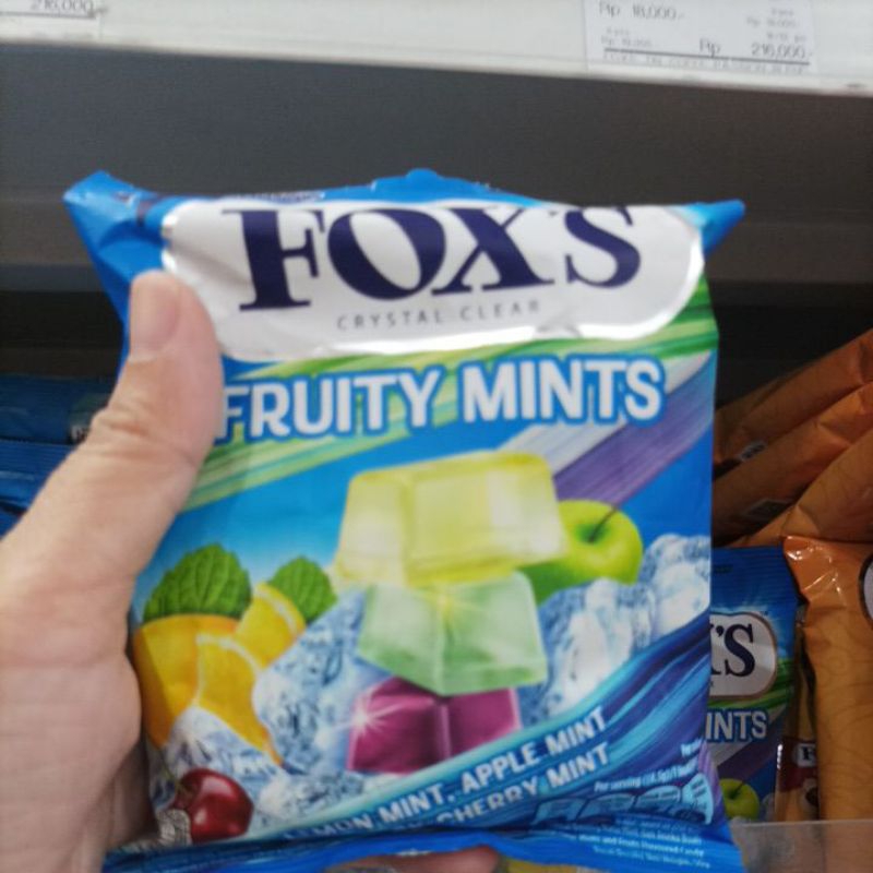 

HR Fox Fruity mints 90gr