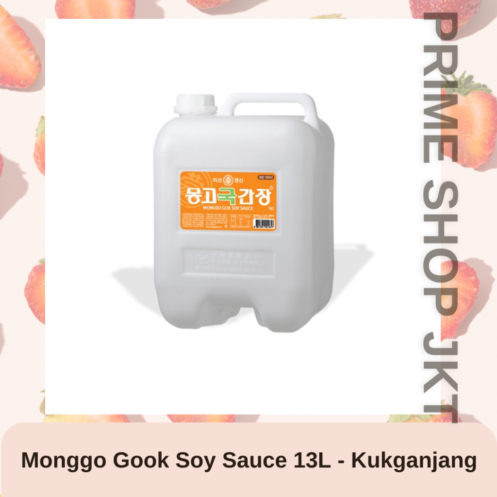 

Monggo Kecap Guk Soy Sauce 13L KukGanjang kecap Asin Korea