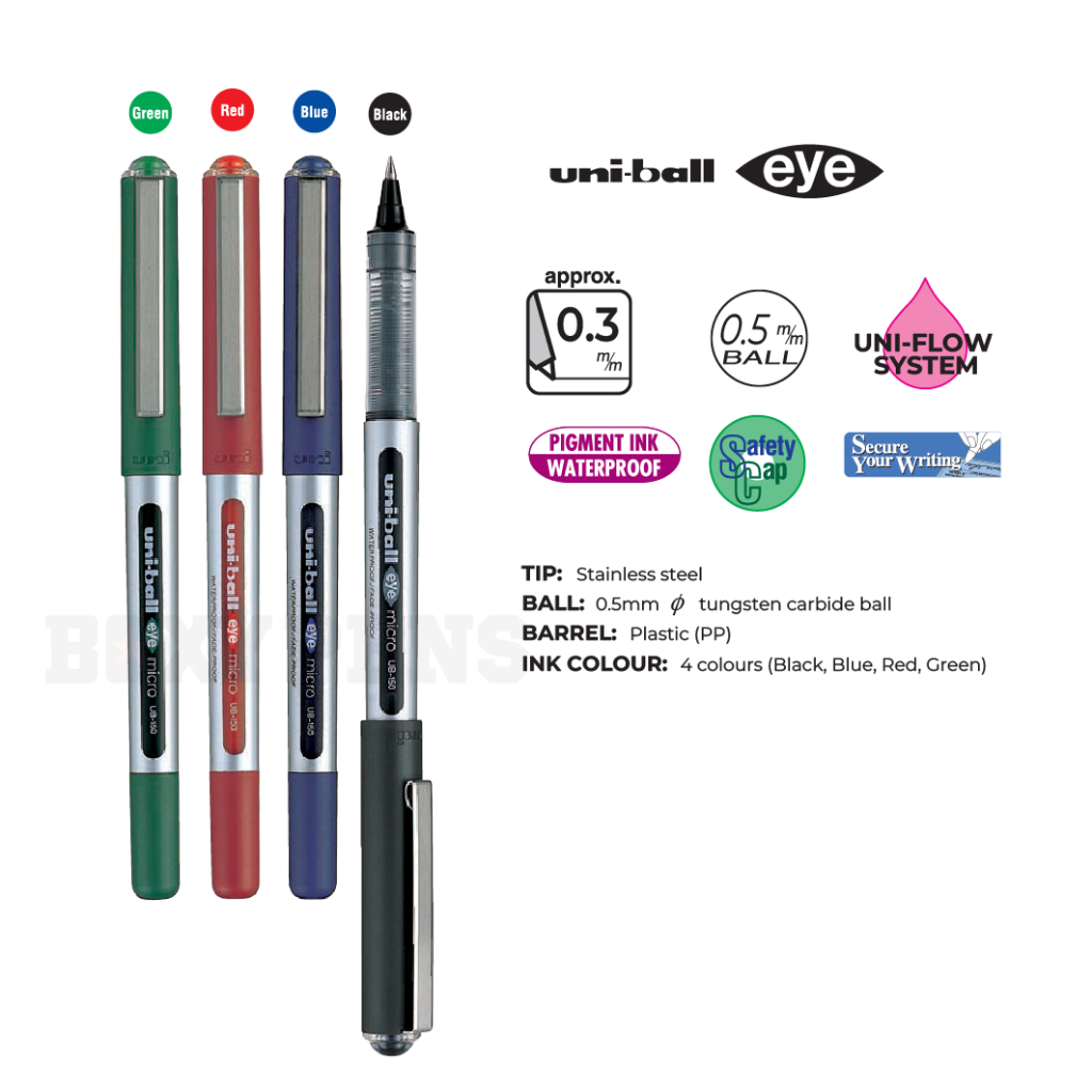 

Uniball Eye Rollerball Micro Pen - 0.5 mm