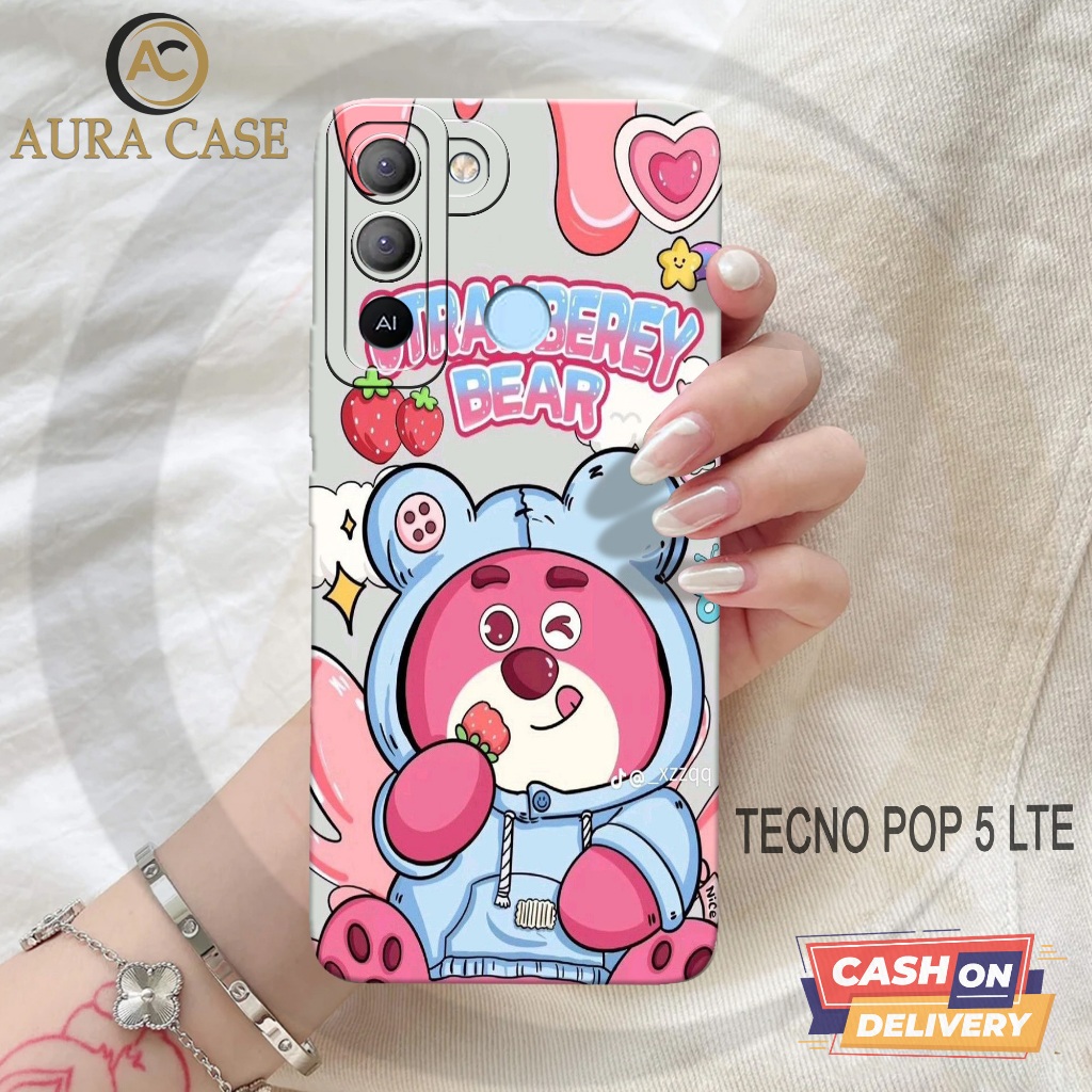 AURA CASE - Softcase TECNO POP 5 LTE - CARTOON Case - Case TECNO POP 5 LTE - Casing Hp TECNO POP 5 L