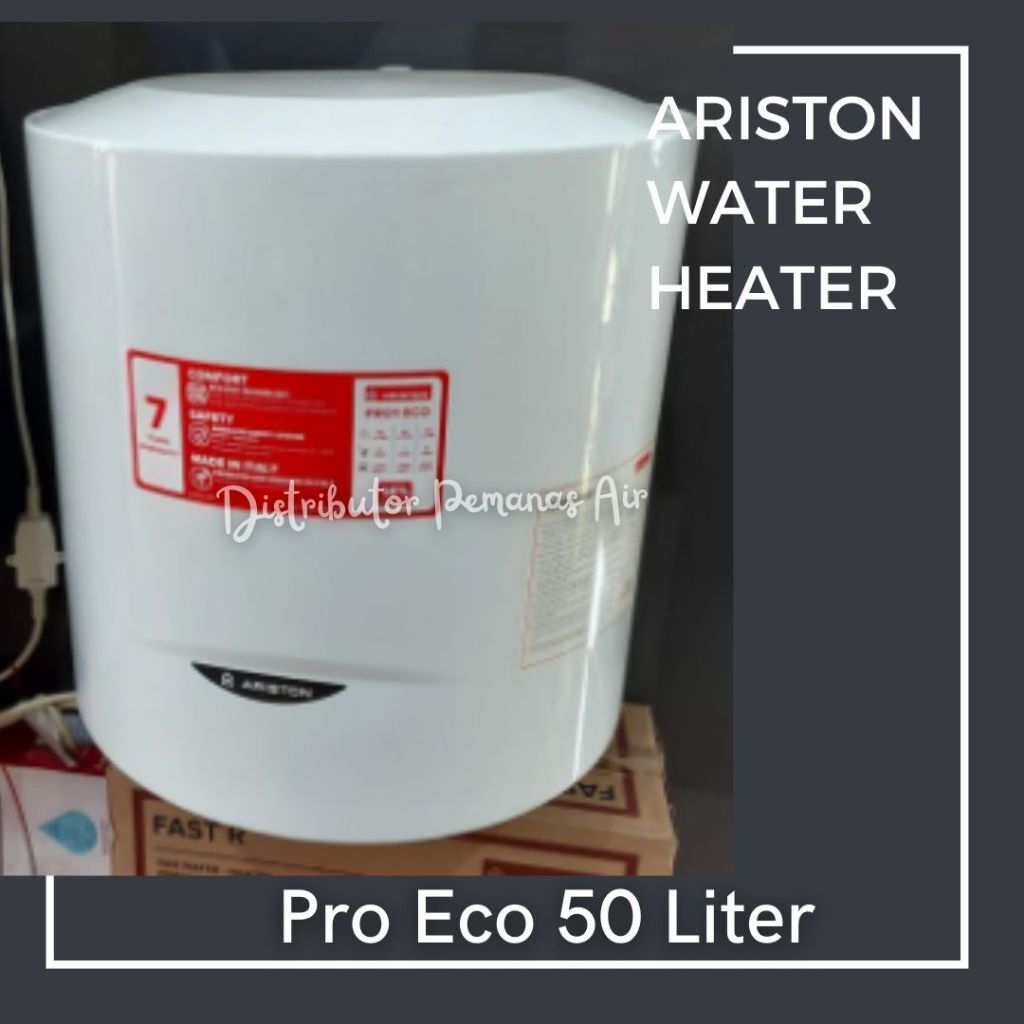 Ariston Water Heater Pemanas Air Mandi Kapasitas 50 Liter Pemanas Air Listrik