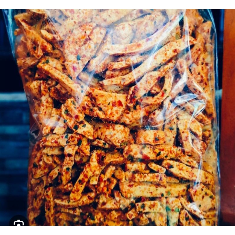 

setik basreng pedas daunjeruk 1kg