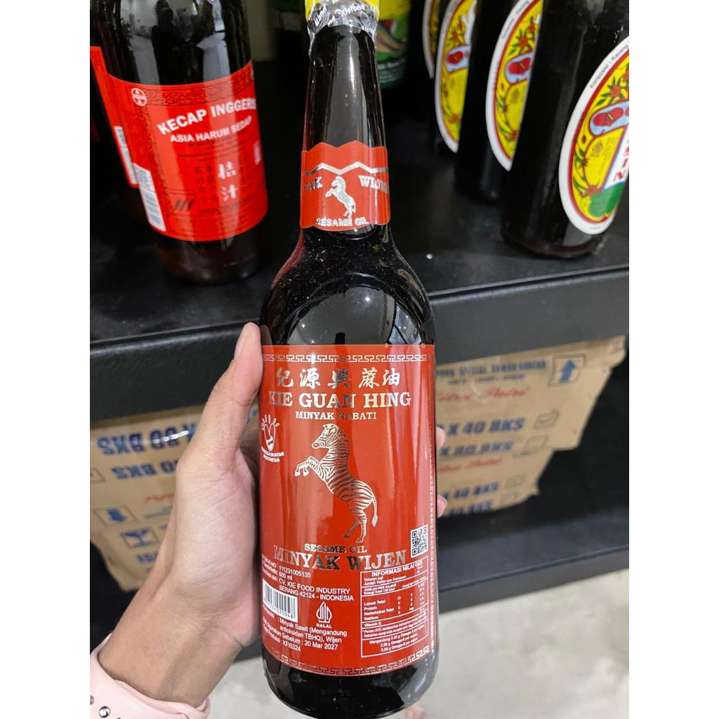 

minyak wijen kuda kie guan hing 600 ml