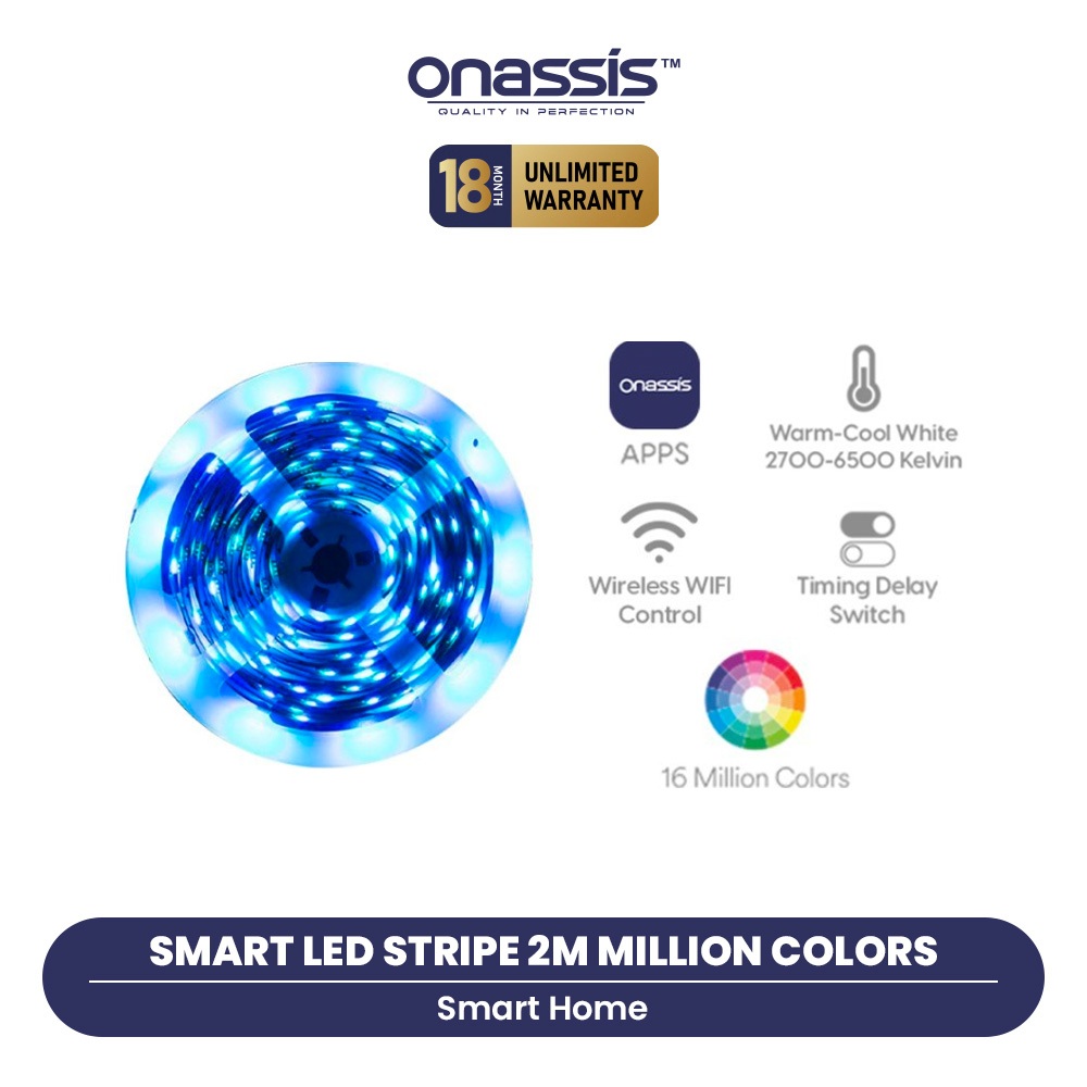 Onassis Smart LED Stripe Onassis 2m Million Colors