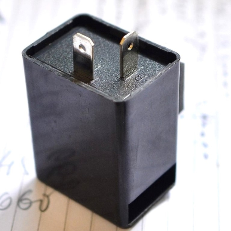 FLASER BUNYI YOL flasher suara 12v 12 volt relay sein sen riting kedip lampu led t10 t13 motor mobil