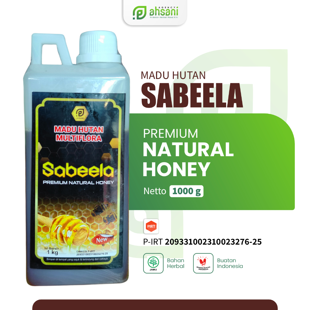 

Madu Murni Hutan Sabeela Honey Herbal Untuk Meningkatkan Kekebalan Tubuh 1 Kg Bpom Halal