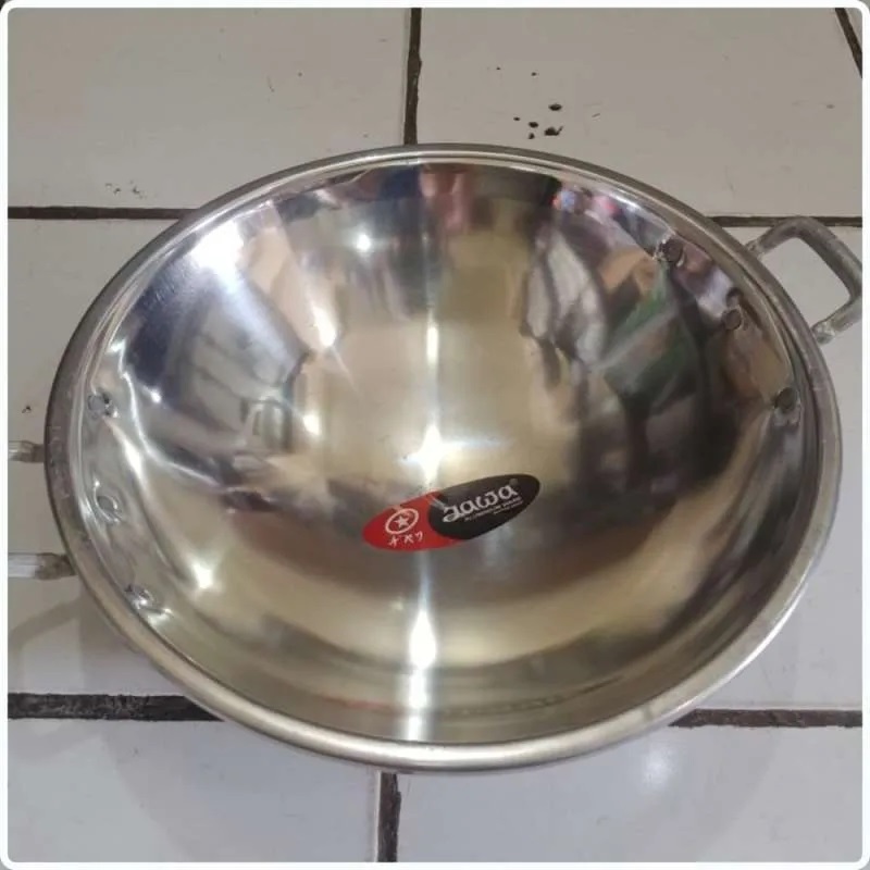 wajan JAWA MASPION kuali penggorengan alumunium (26cm, 28cm , 30cm , 32cm , 35cm , 38cm , 41cm , 46c