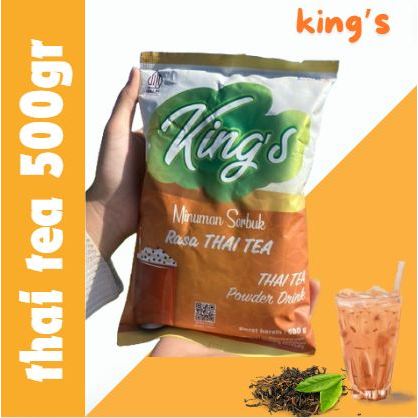 

BUBUK MINUMAN KING 500GR BUBUK MINUMAN RASA THAI TEA