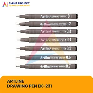 

DRAWING PEN ARTLINE EK-231 N WARNA HITAM