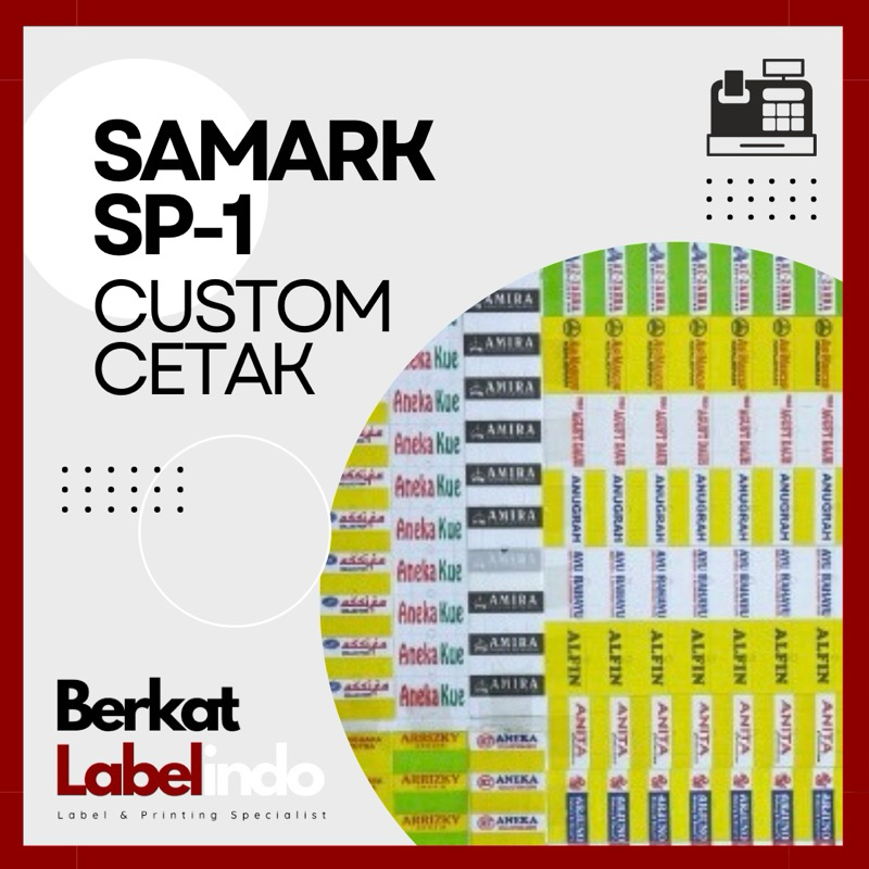 

LABEL SAMARK SP-1 CETAK 4 WARNA ISI 500 (1 SLOP)