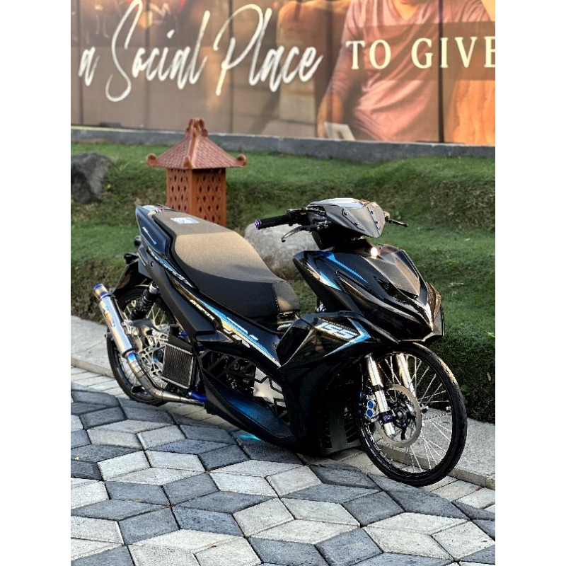 KENALPOT BLUE PARADISE NON SAMLONG  ORIGINAL R_SEVEN RACING