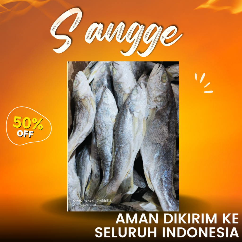 

Ikan Asin Sangge Medan 250gr