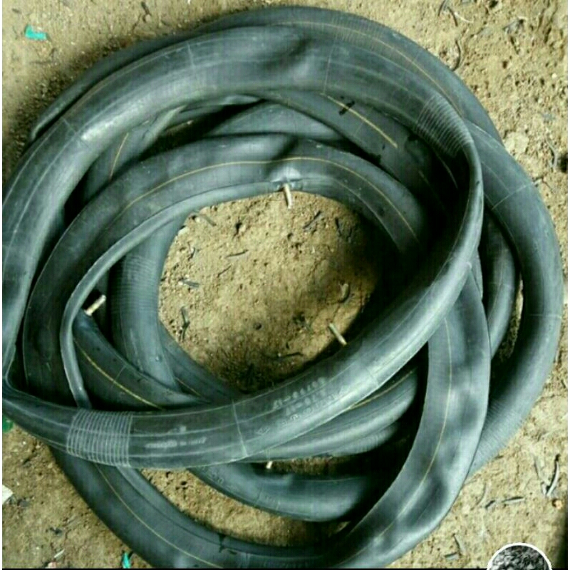 BAN DALAM BEKAS MOTOR RING 14 Dan 17 BAHAN TALI KARET