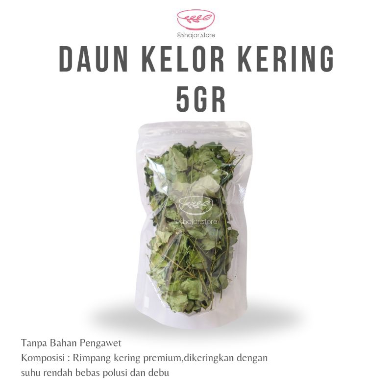 

Daun Kelor Kering 5gr//Rimpang