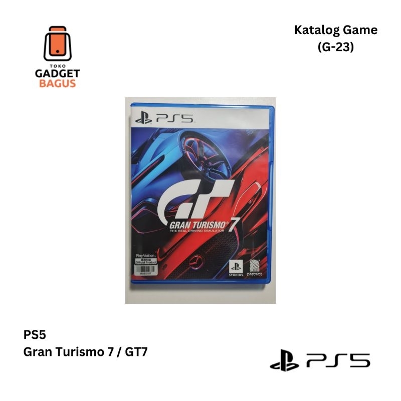 G-23 - PS5 Gran Turismo 7 GT GT7 Kaset BD Reg 3 Asia