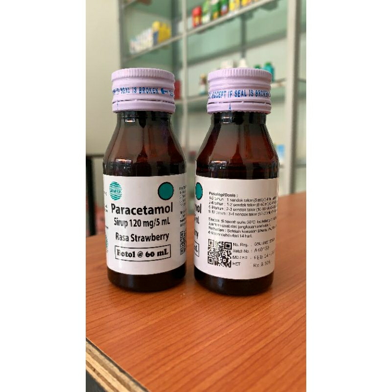 Paracetamol Syrup 60ml anak