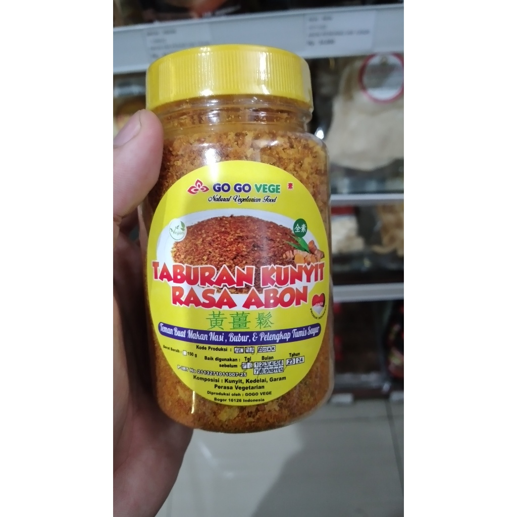 

Abon Kunyit 150gr