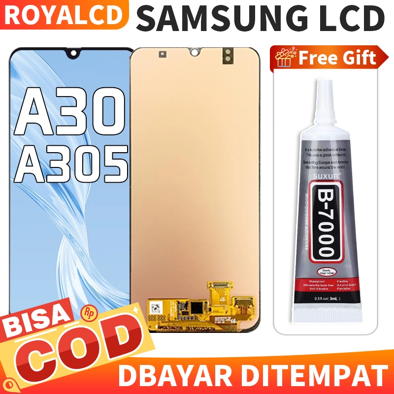 LCD TOUCHSCREEN for Samsung for Galaxy A30/A305/A50/A50S/A505/A507 Original Fullset Layar Hp