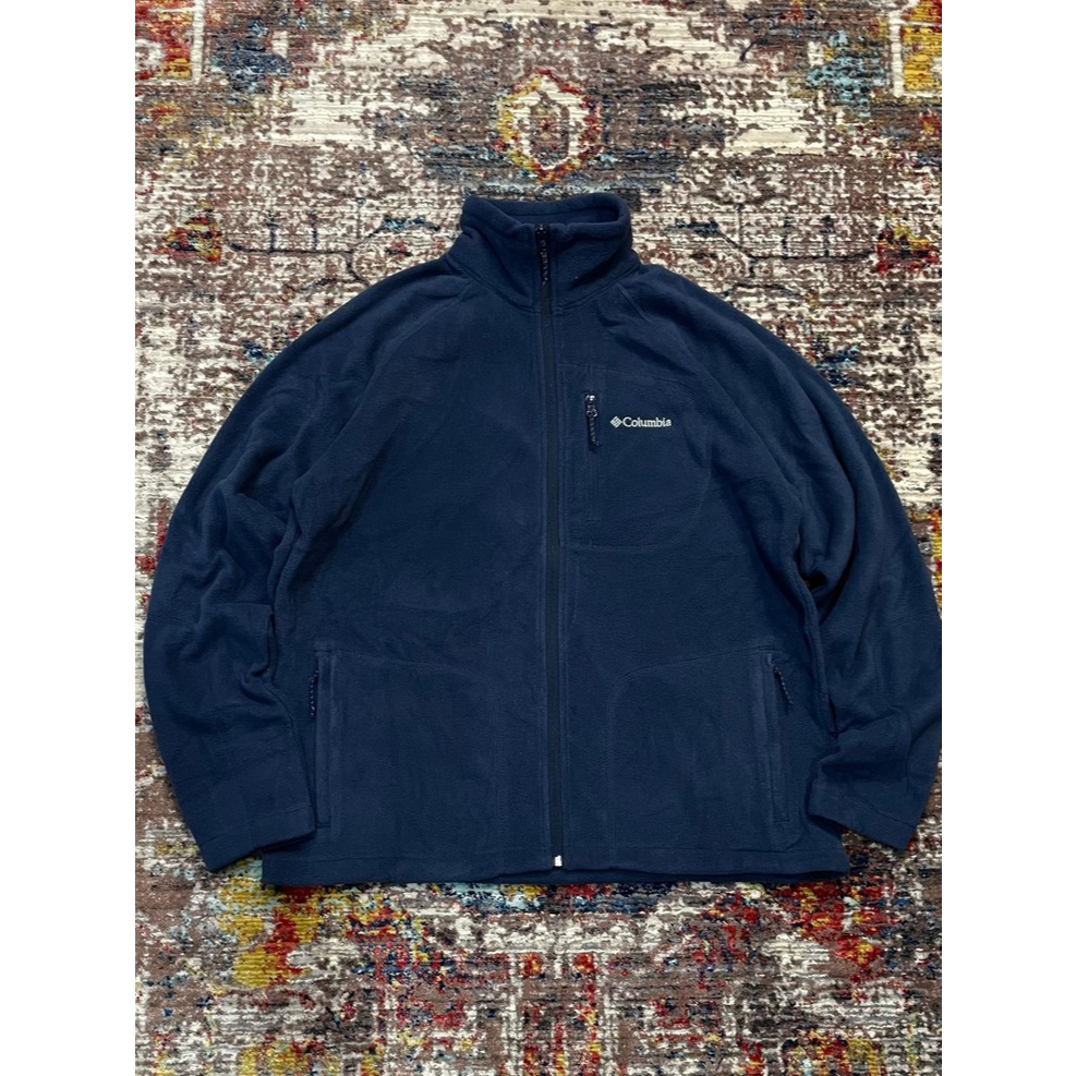 Columbia Fast Trek II Polar Fleece Full Zip Jacket (XB001) • Colour : Midnight Navy