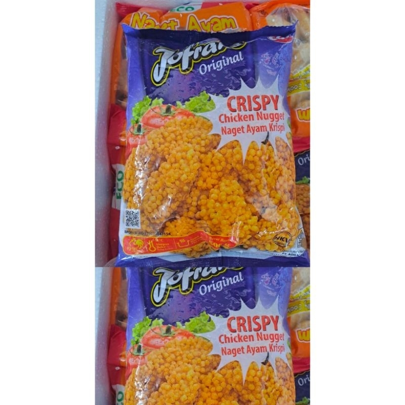 

JOFRANS Naget Ayam Crispy 500gram-Free Bubblewarp