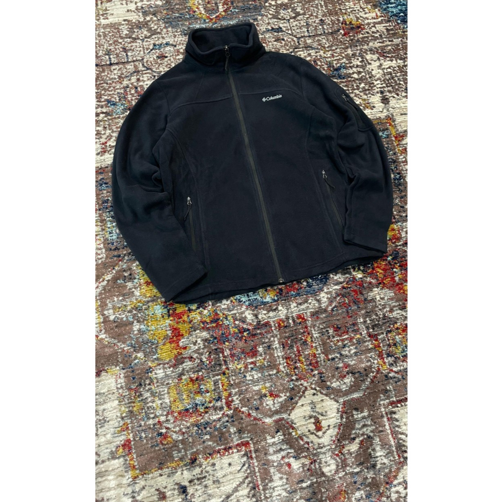 Columbia Fast Trek II Polar Fleece Full Zip Jacket (XB048) • Colour : Black/Black