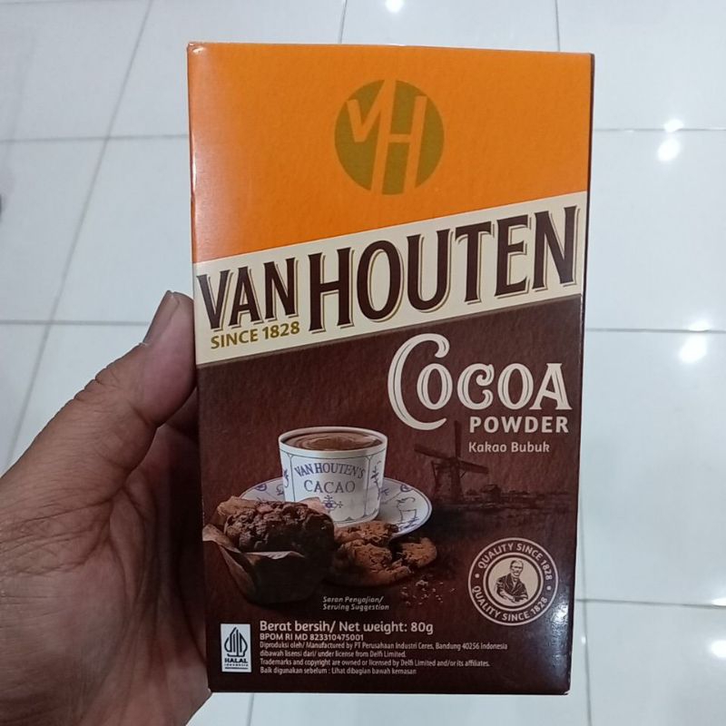 

Van Houten Cocoa Powder Kakao Bubuk 80 g