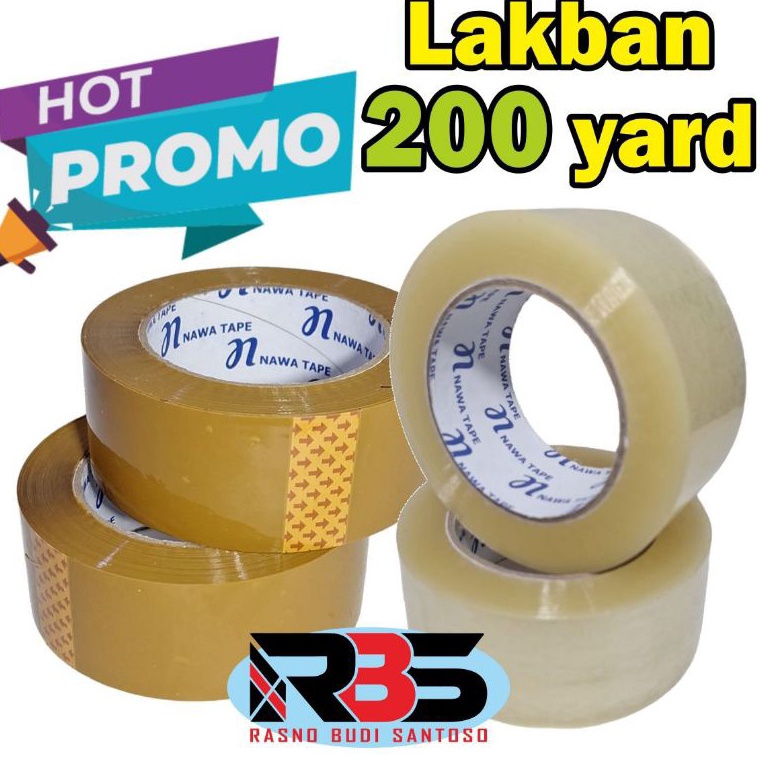 

LAKBAN BENINGLAKBAN COKLAT 2 YARD 6PCS KODE L4U5