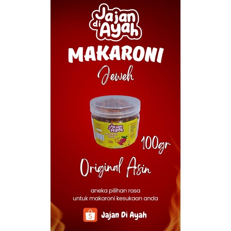 

Makaroni Bantet Original Asin 100g