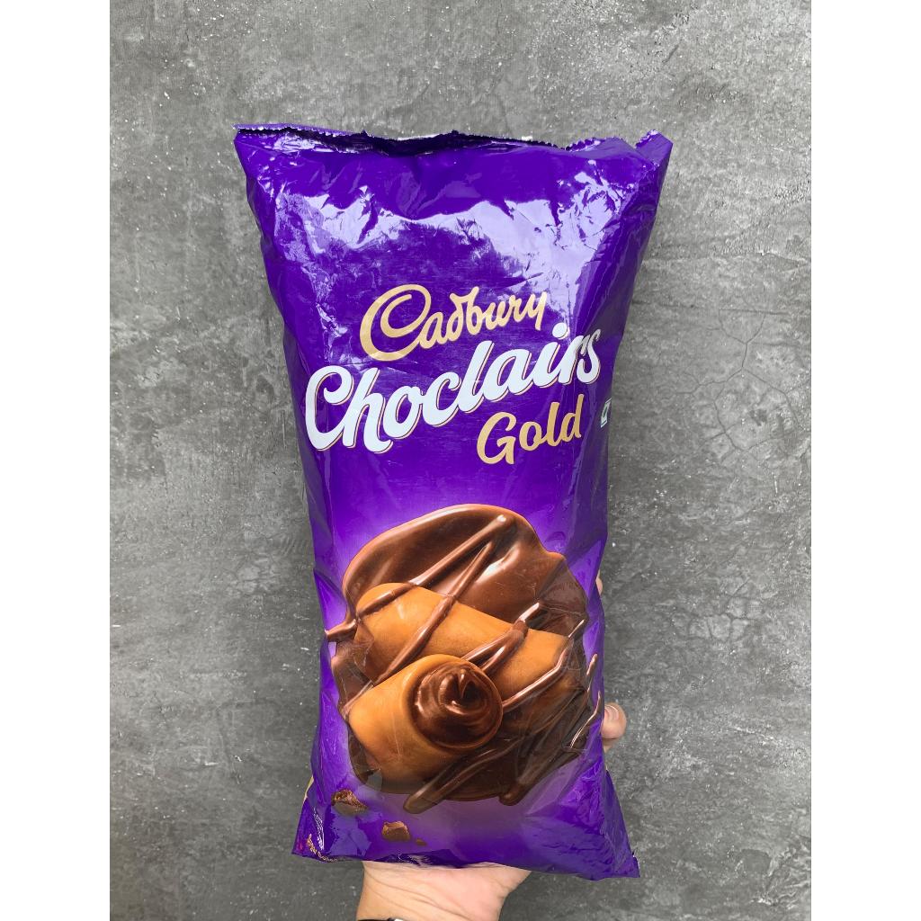 

CADBURY CHOCLAIRS GOLD 1 BUNGKUS ISI 100 PCS - COKELAT