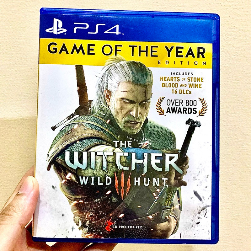 The Witcher 3 Wild Hunt Ps4 Game of the year Edition DLC Complete Playstation 4 Witcher3 the witcher