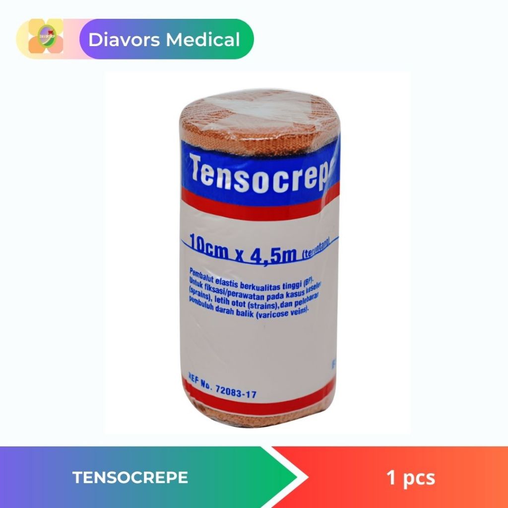 Tensocrepe Elastis Bandage / perban Gulung / Keseleo / Patah Tulang