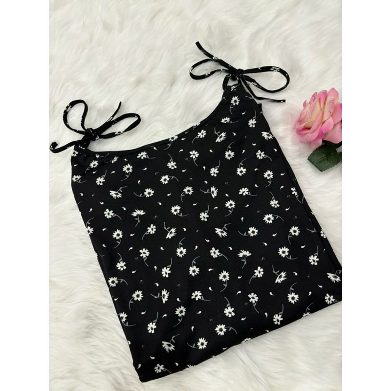 OVERALL DRESS MOTIF FLORAL /DAISY OVERALL