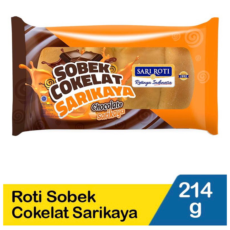 

SARI ROTI SOBEK COKELAT SARIKAYA 214 GRAM