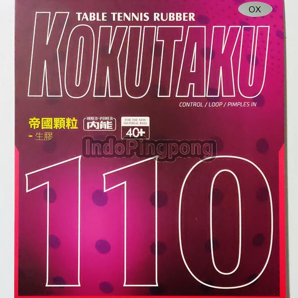 KODE D96V Tuttle 11 OX Kokutaku  Medium Pips Bintik Serang Semi