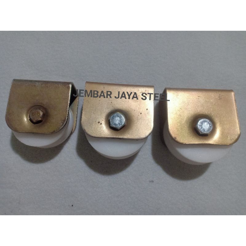 Roda pagar nilon uk.6 uk.7 uk.8 pintu pager besi roda nilon pagar stainless Roda nylon Roda nilon pa