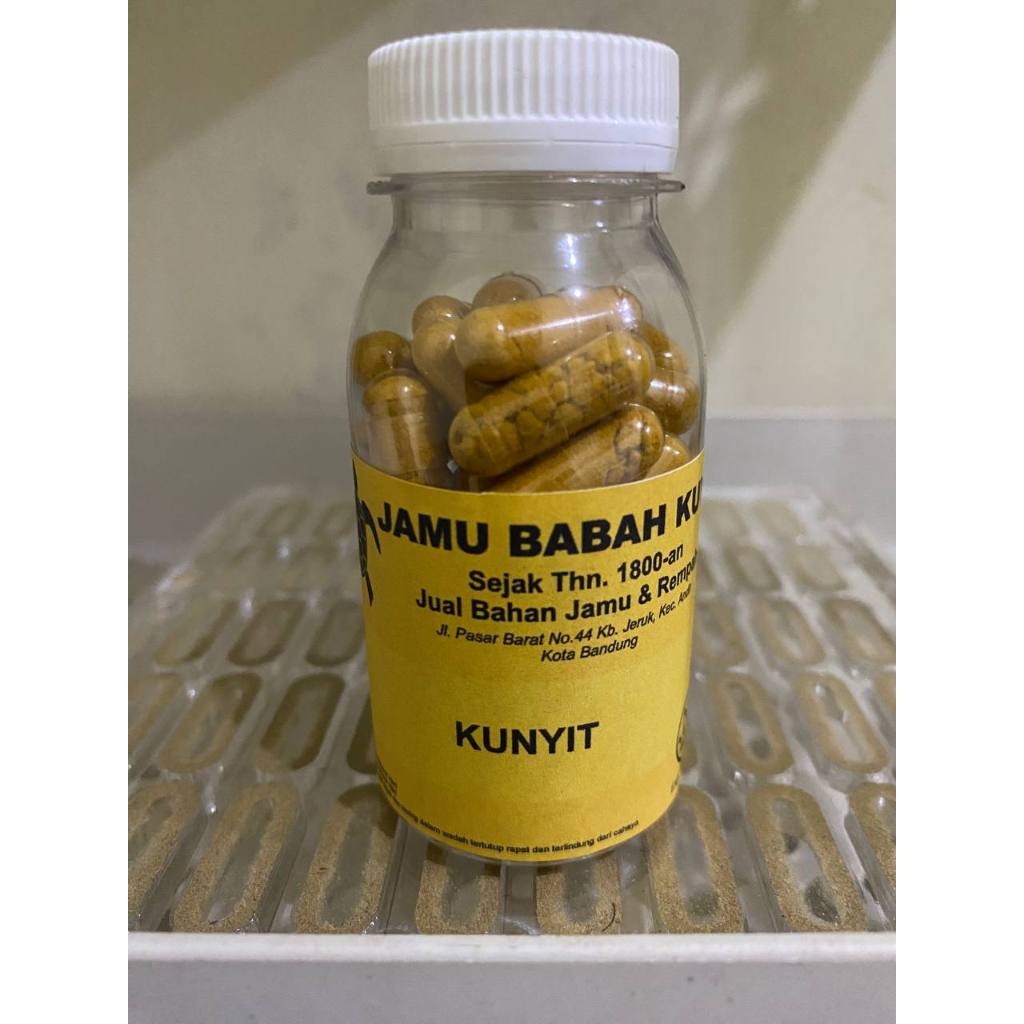 

Jamu Babah Kuya - Kunyit (50 Kapsul) Herbal
