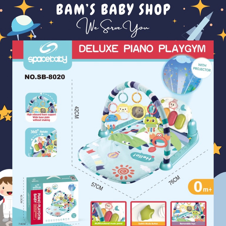 KODE P58A FREE BUBBLEWRAP BAMS MULTIFUNCTION PIANO FITNES SPACEBABY SB 811 813 817 82 BABY MATRAS PL