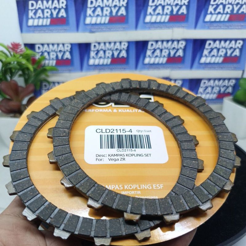 PLAT KOPLING VEGA ZR (TIPE 2 PLAT)ORIGINAL ESF